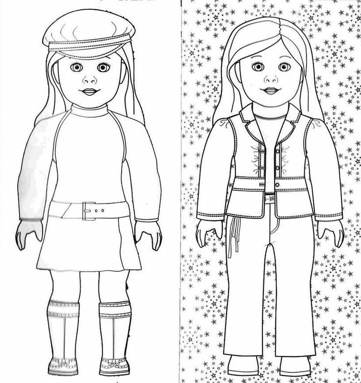 american girl doll coloring pictures PHOTO 99554 - VoteForVerde.com