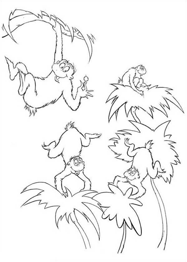 Horton, : The Wickershams from Horton Hears a Who Coloring Page