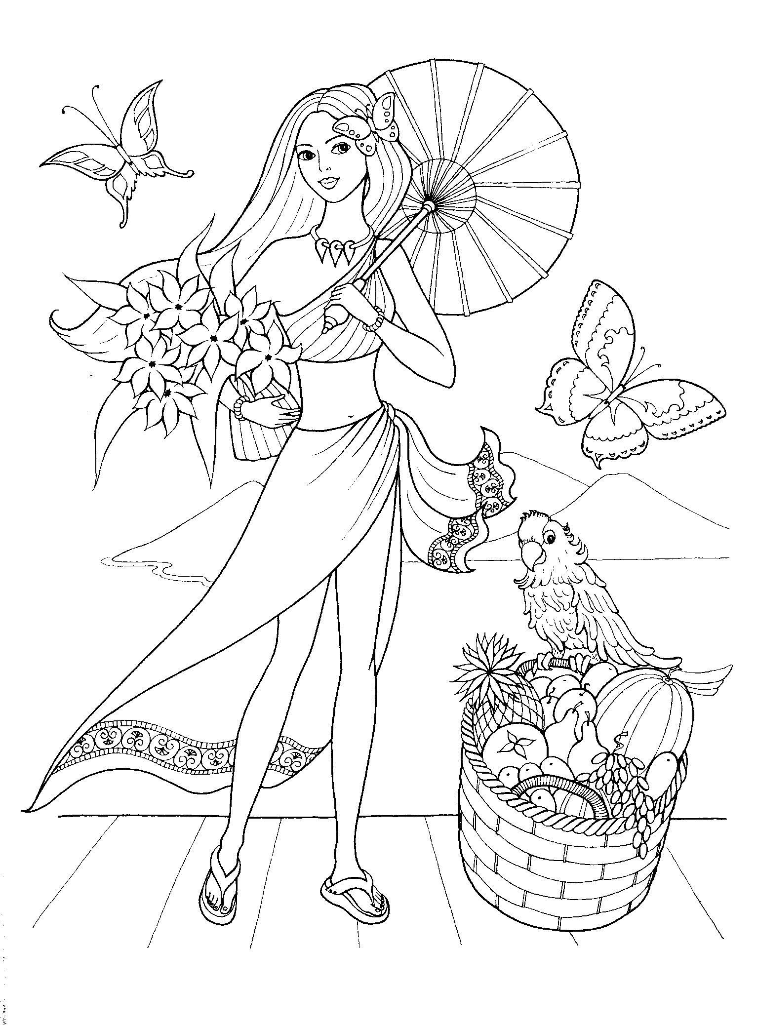Printable Coloring Pages For Girls 10 And Up Coloring Home