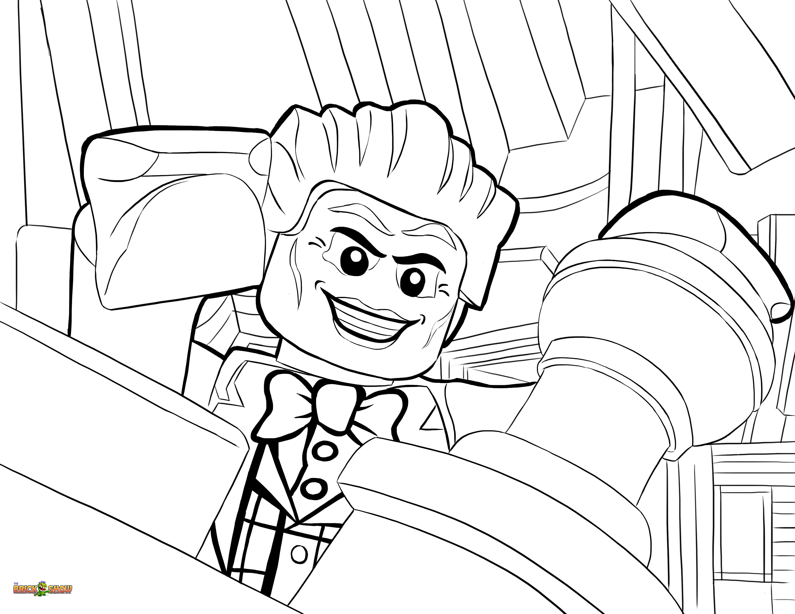 Joker Coloring Pages - Coloring Home