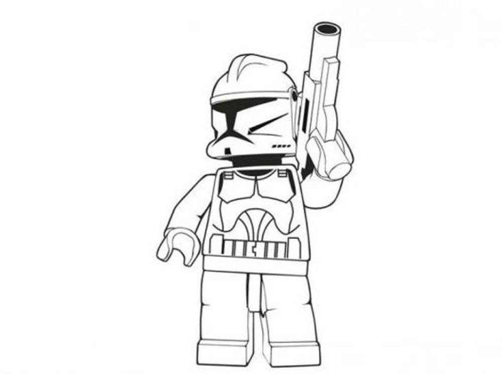 Star Wars Stormtrooper Coloring Pages Printable - Coloring Home