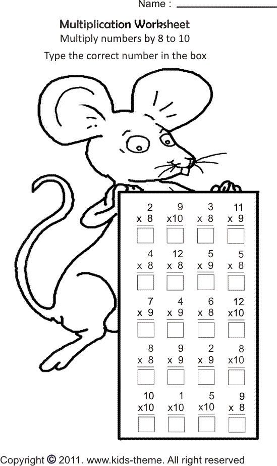 Coloring Pages For Grade 3 - 3rd Grade Math Worksheets - Best Coloring