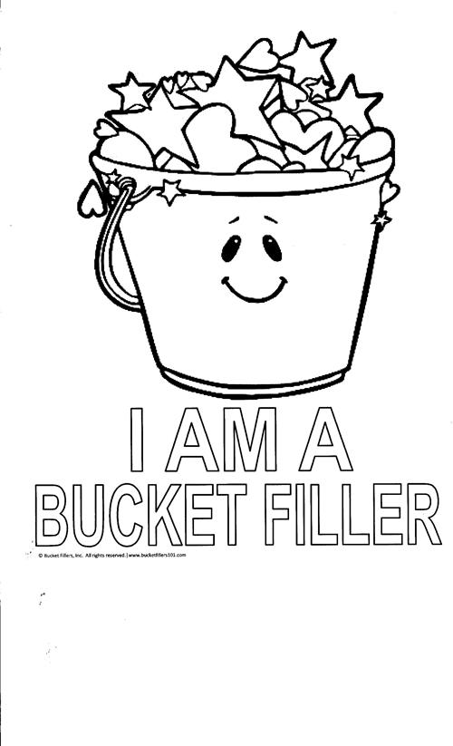 Bucket Filler Template Printable