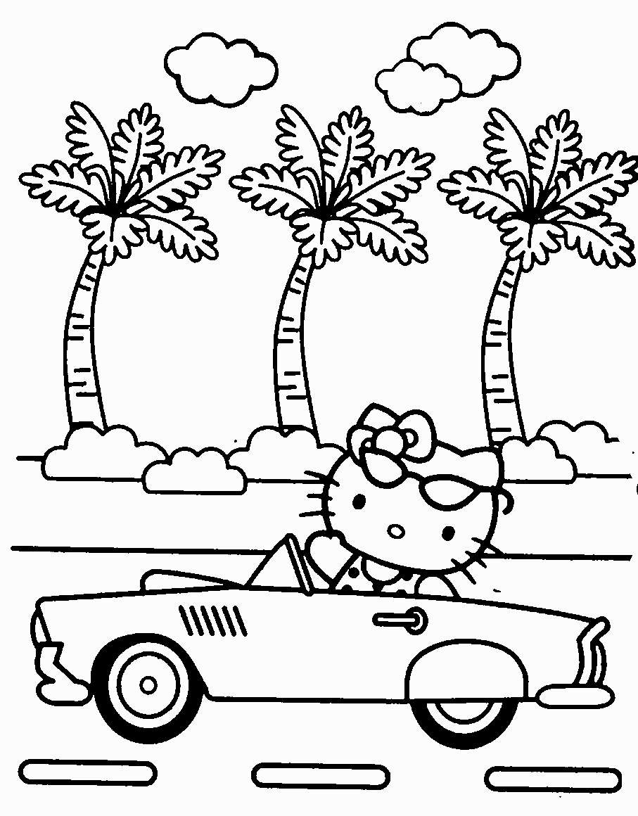 Hello Kitty Coloring Pages Pdf - Coloring Home