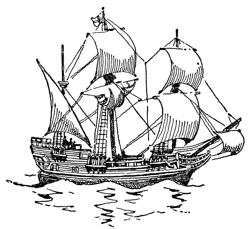 Free Mayflower Coloring Pages Coloring Home