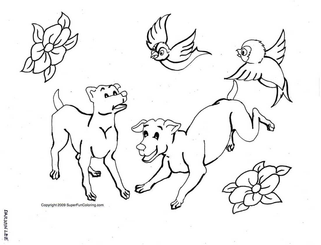 Free Coloring Pages Of Small Dogs Coloring Page Of A Dog ...