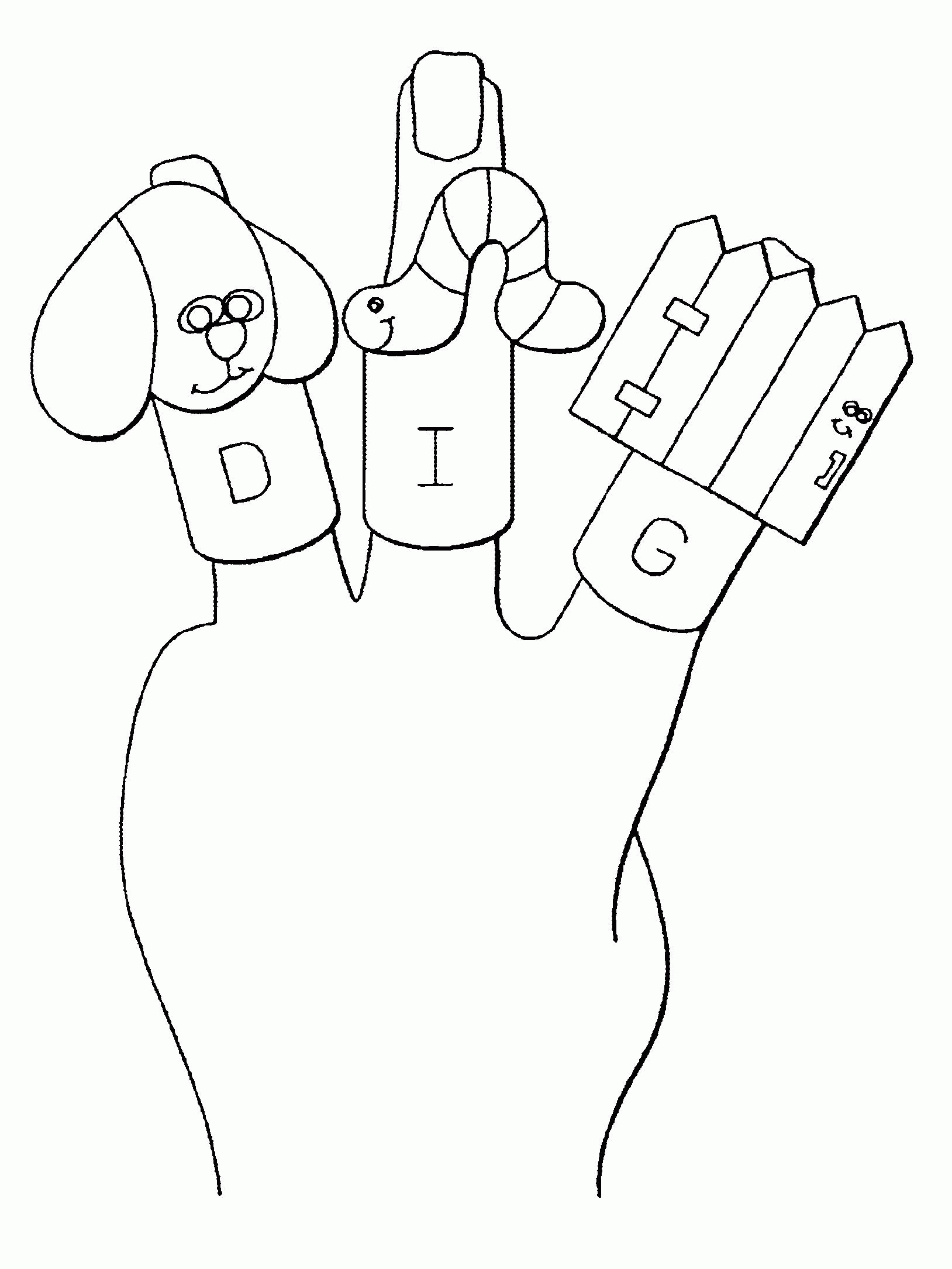 Bible Puppet Coloring Pages - Coloring Pages For All Ages