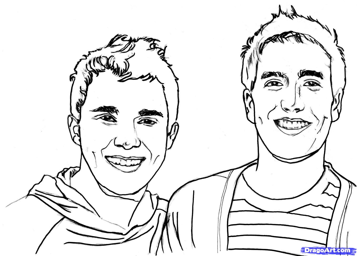 Big Time Rush Games Coloring Pages