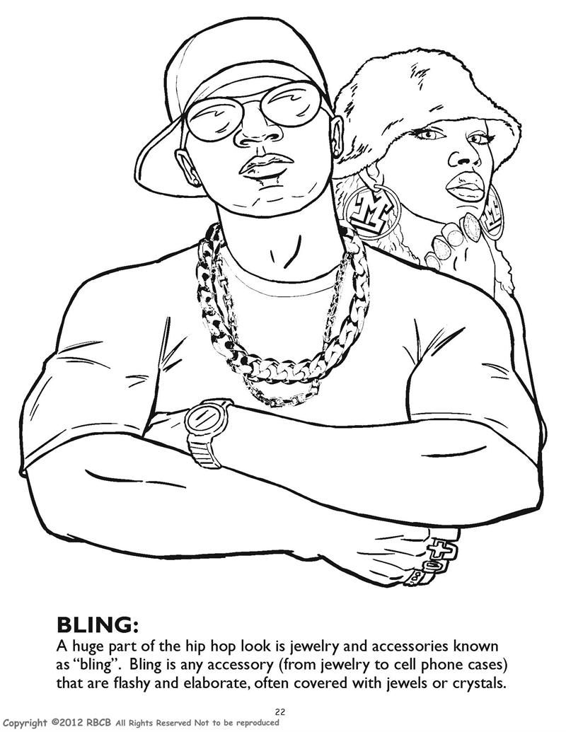 Hip Hop Coloring Pages Coloring Home
