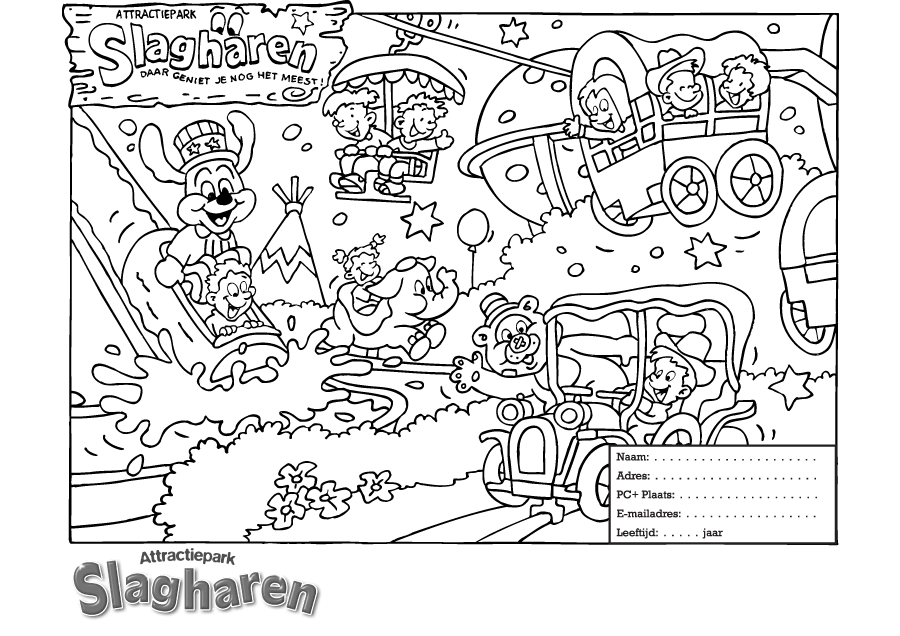 Coloring Page - Amusement park coloring pages 53