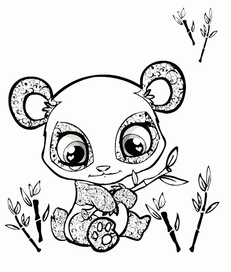 Cute Baby Animal Coloring Pages To Print   Coloring Home
