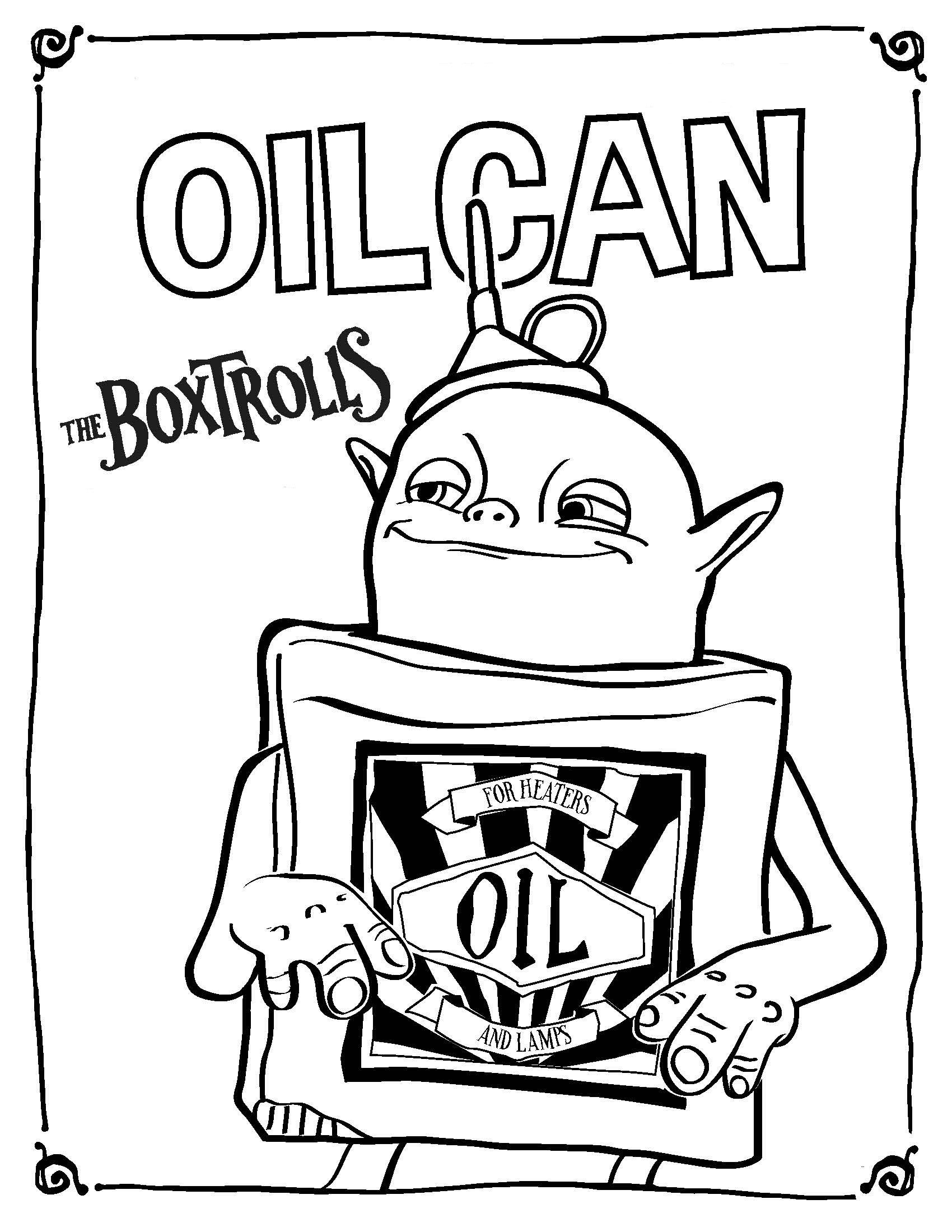 Boxtrolls Coloring pages 6