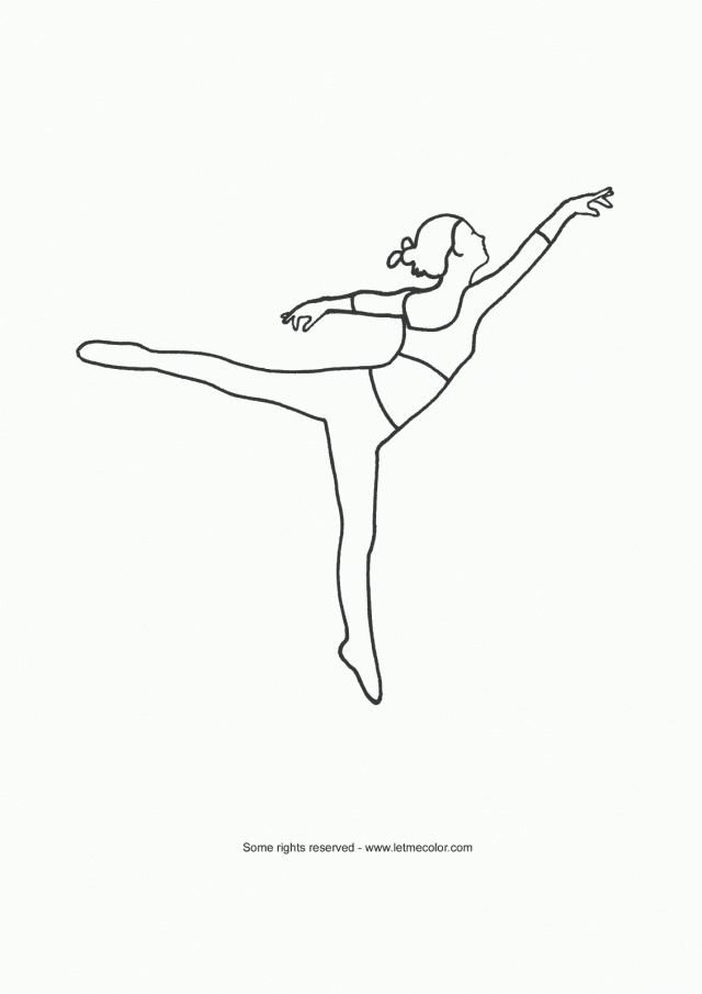 Dancing Coloring Page - Coloring Home
