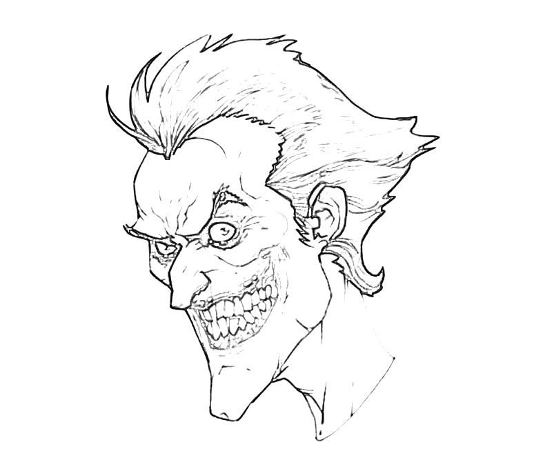 The Joker Coloring Pages - Coloring Home