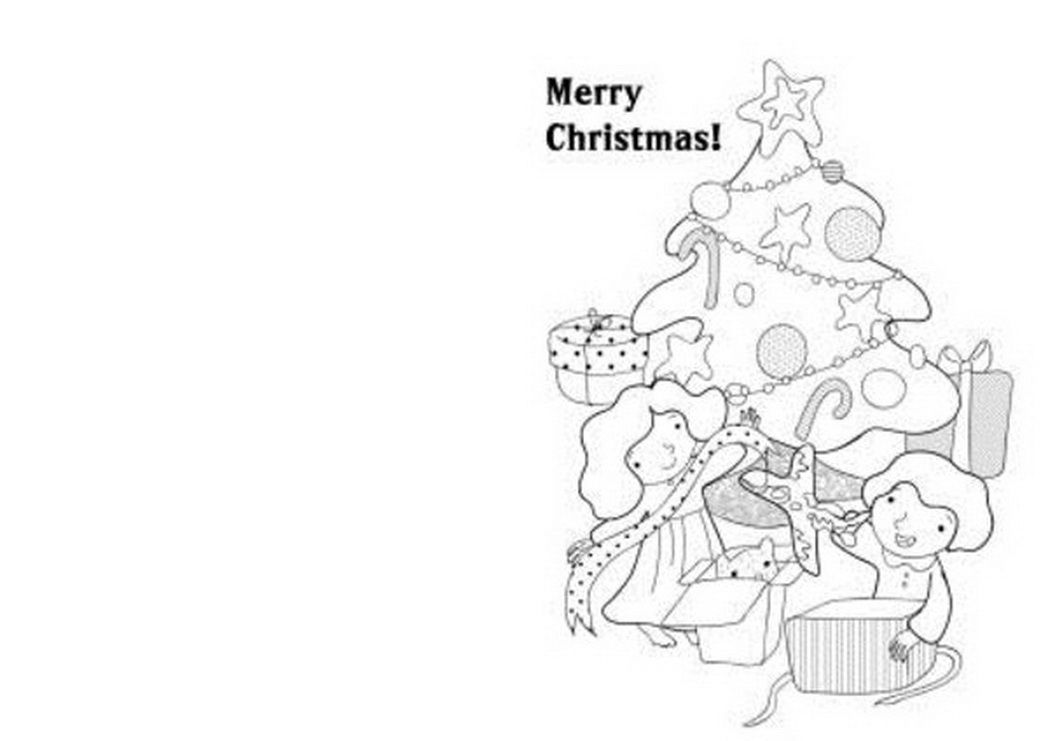 free-printable-christmas-cards-coloring-pages-503174 Â« Coloring ...