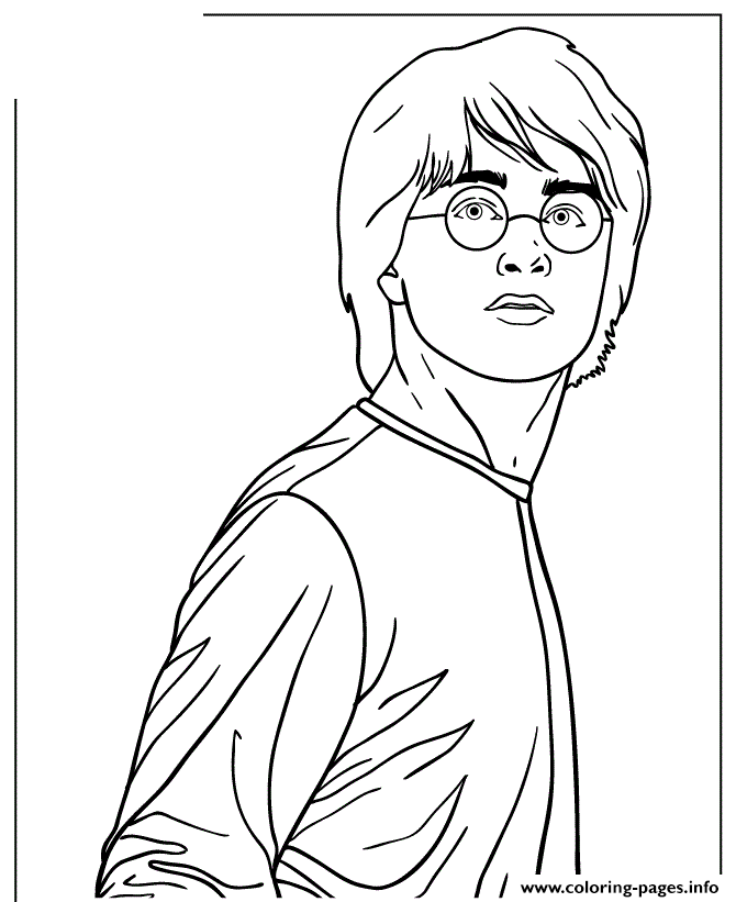 HARRY POTTER Coloring Pages Free Printable