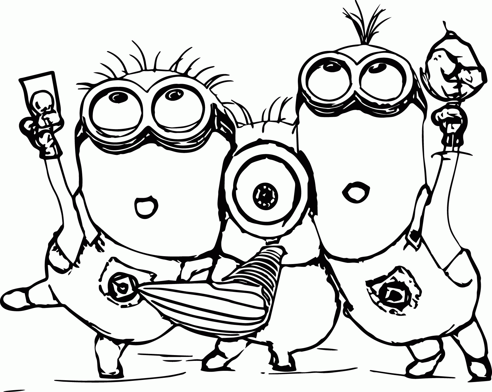 Minion Coloring Pages Dr Odd Coloring Home