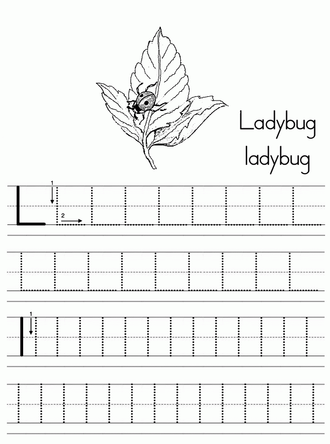 Free Printable Coloring Pages Letters Preschool