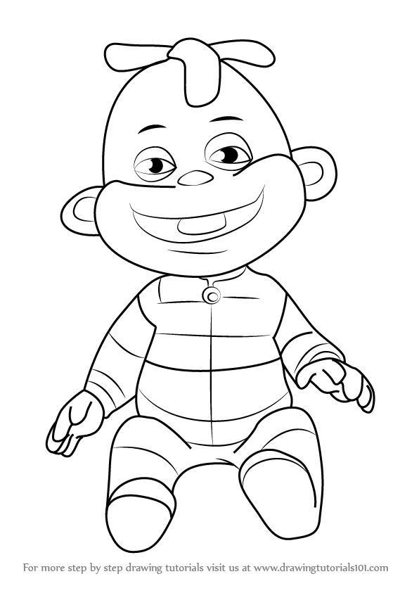 Zeke - Sid The Science Kid Coloring Page