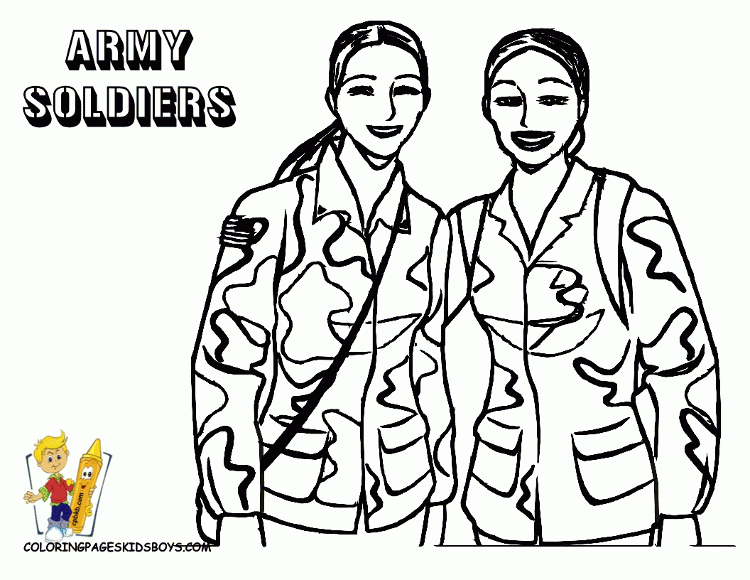 Soldier Coloring Pages Military Coloring Page Military Free ...