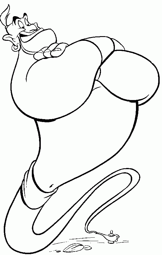 Aladdin Coloring Pages | Forcoloringpages.com