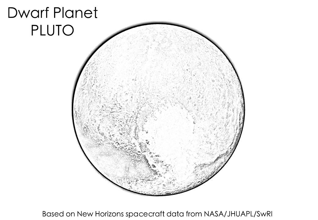 Free Coloring Pages Planets Solar System - Coloring Page