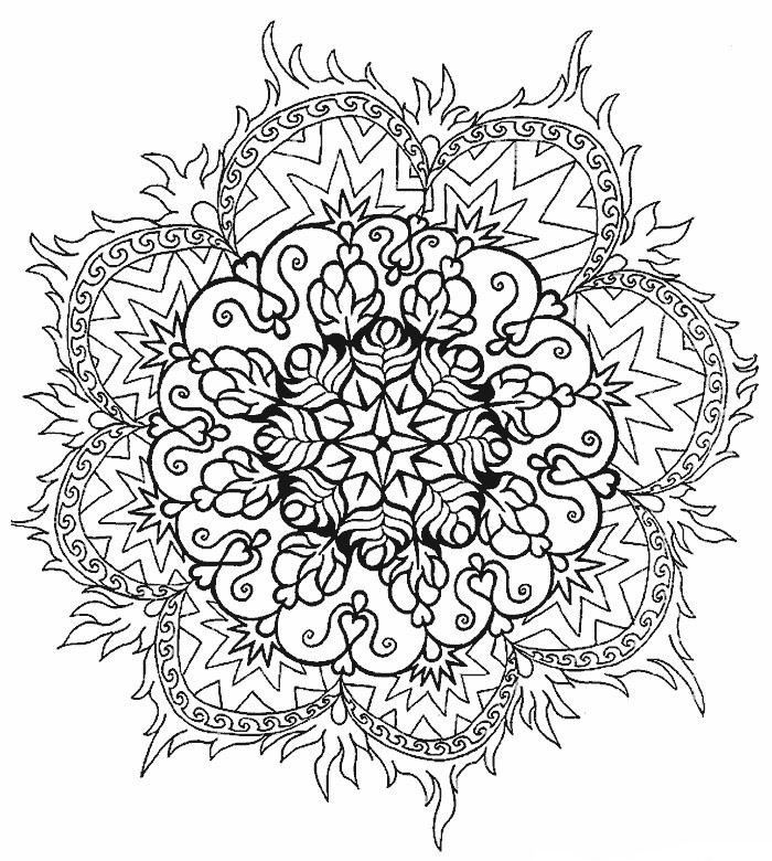38 Collections of Free Mandala Coloring Pages to Print - Gianfreda.net