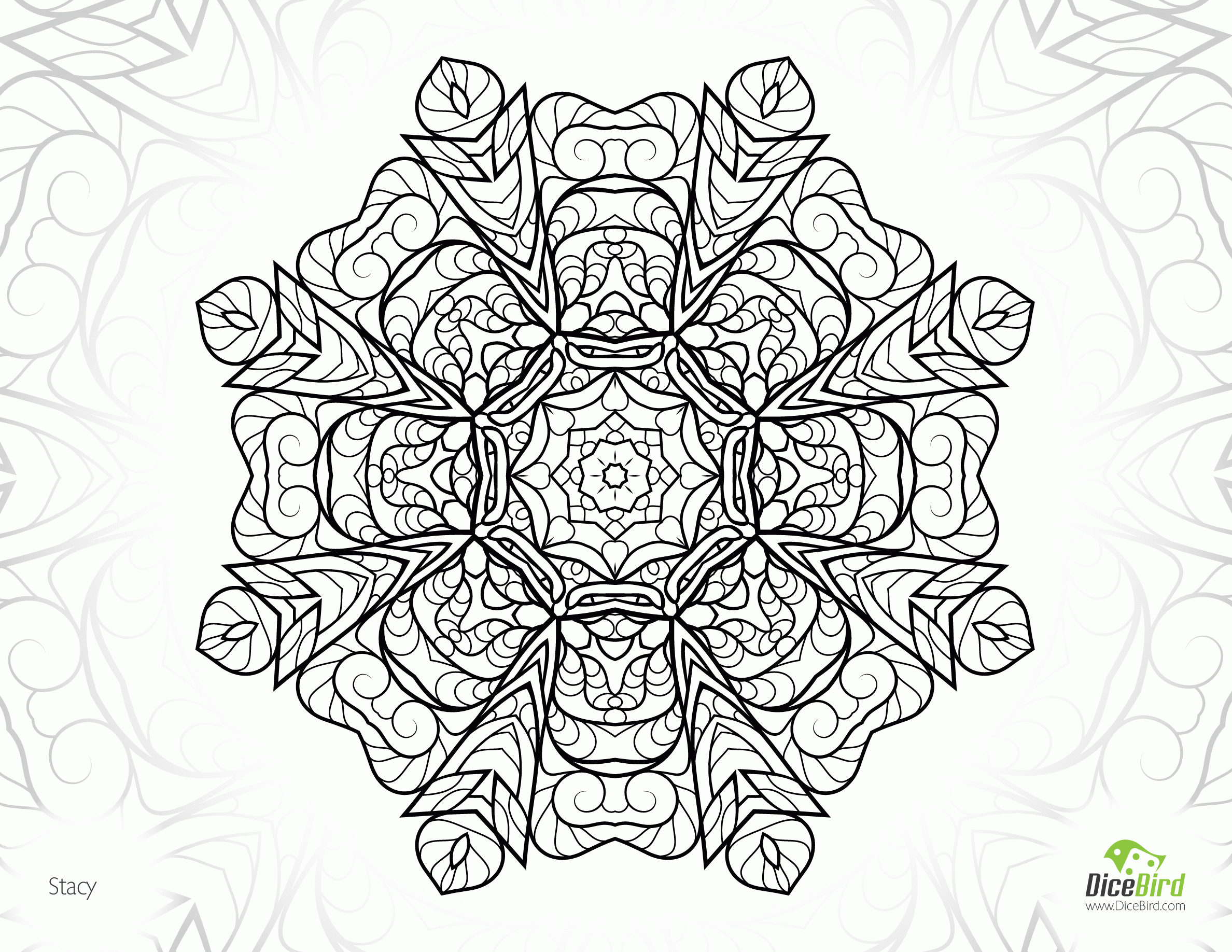 Intricate Coloring Pages Pdf Coloring Home