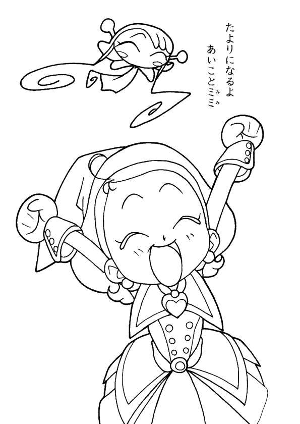 Coloring pages magic doremi - picture 16