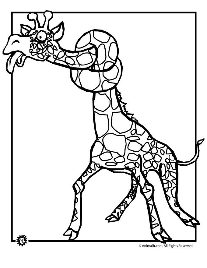 Cute Coloring Pages Giraffes Home Adorable Giraffe Ages Pictures Baby