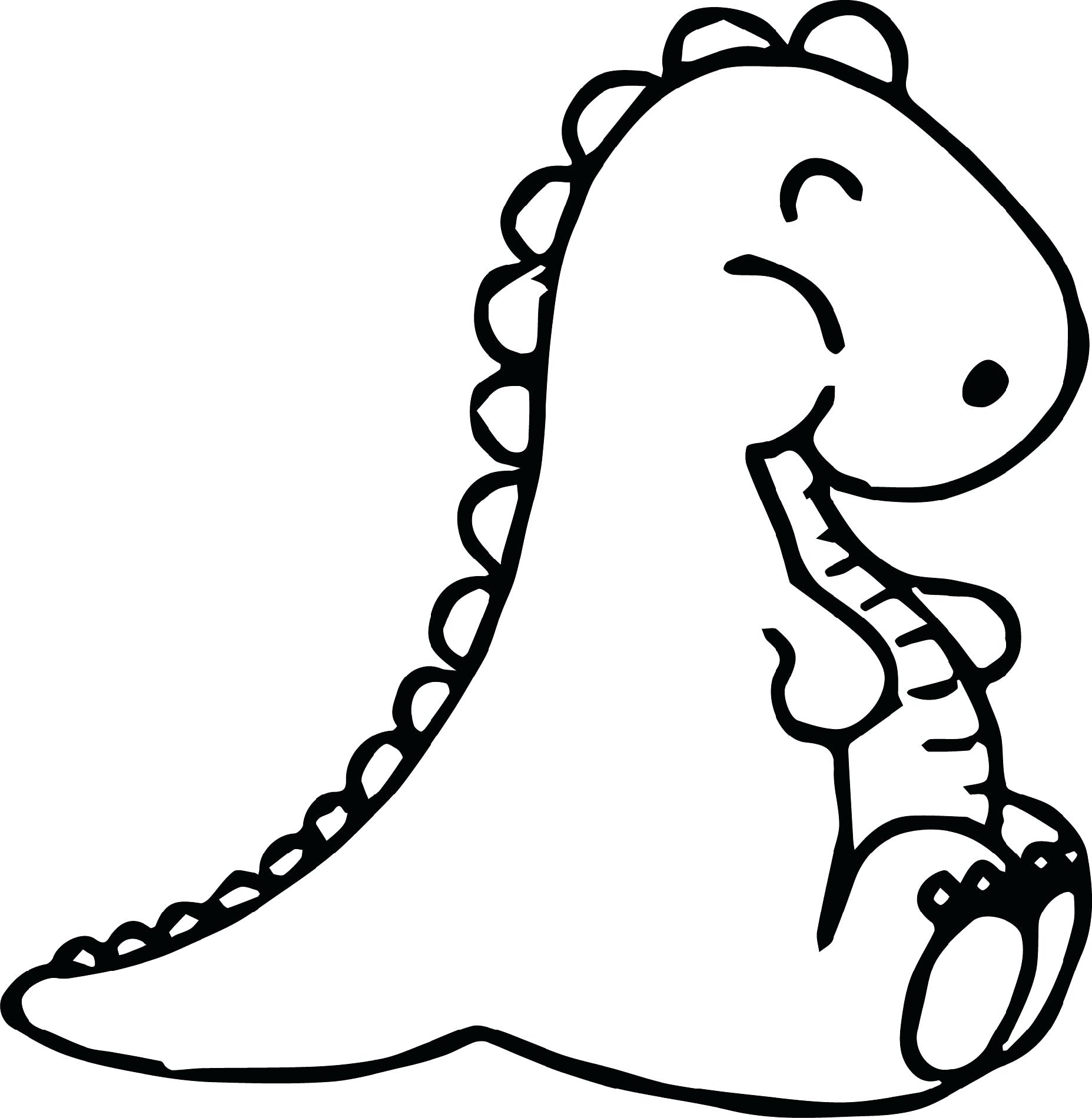 Top 33 Matchless Cute Dinosaur Coloring Pages For Toddlers ...