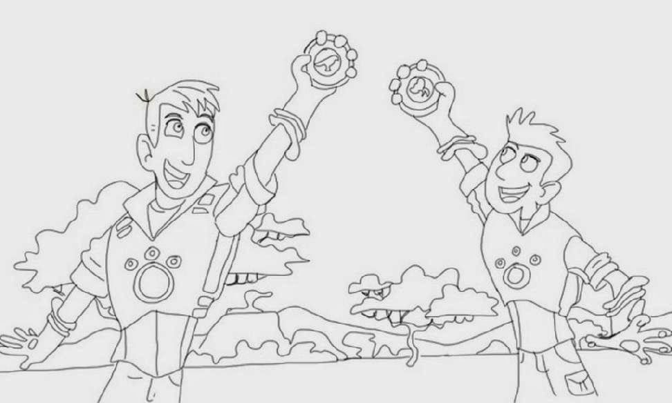Wild Kratts Coloring Pages | Free Coloring Pages