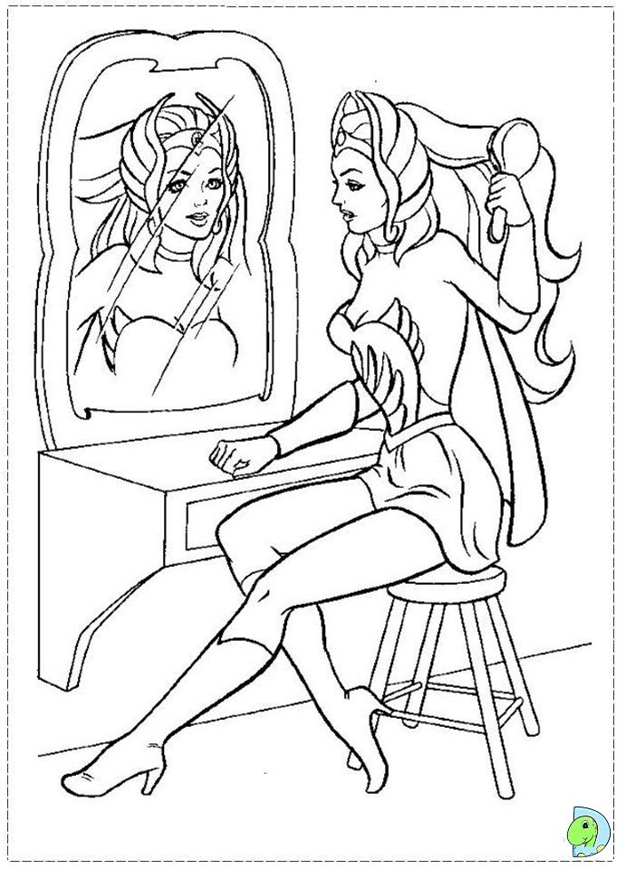 She Ra Coloring page- DinoKids.org