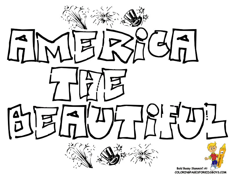 4Th Of July Coloring Pages Church - Coloring Pages For All Ages