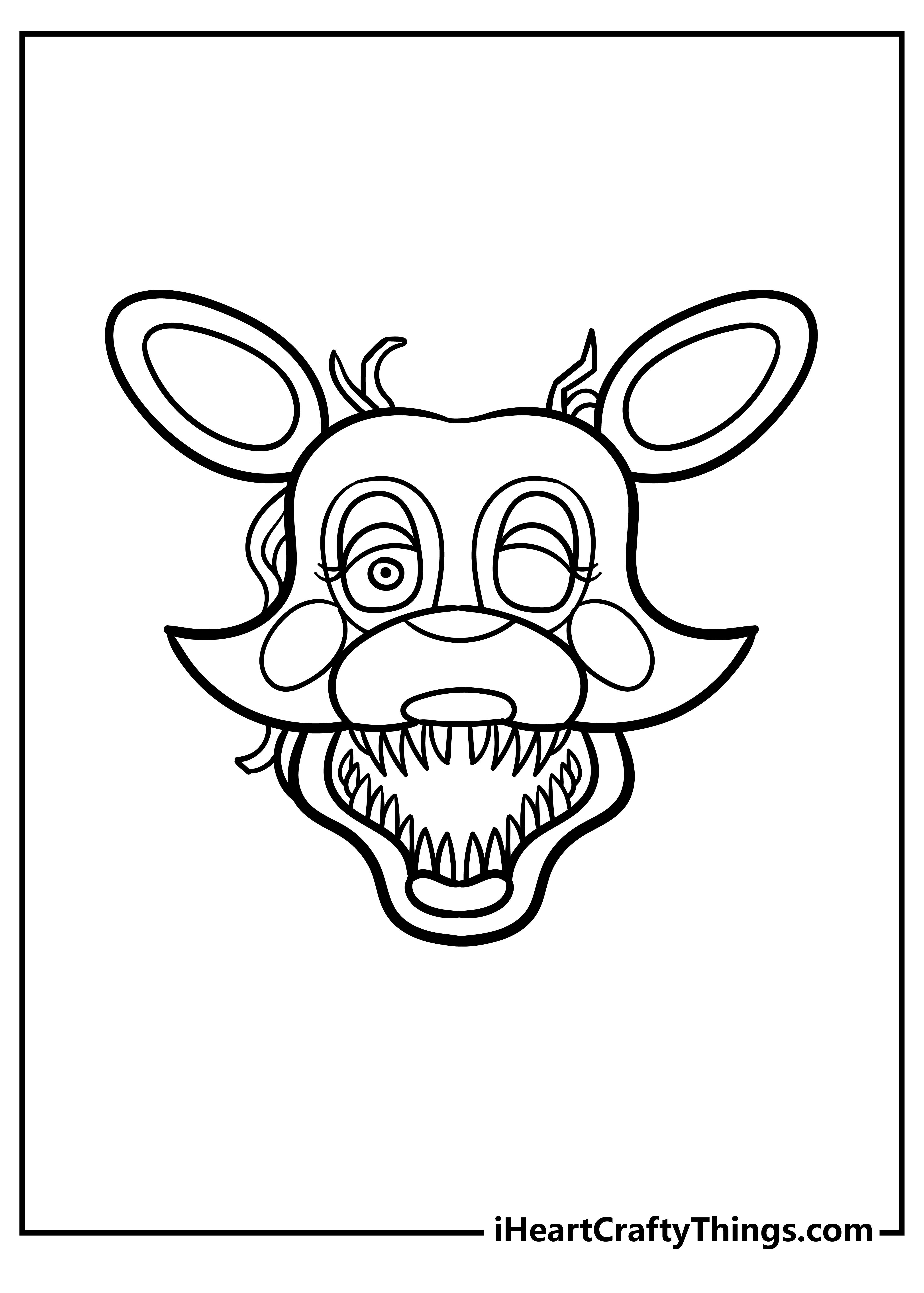 Five Nights At Freddy's Coloring Pages ...