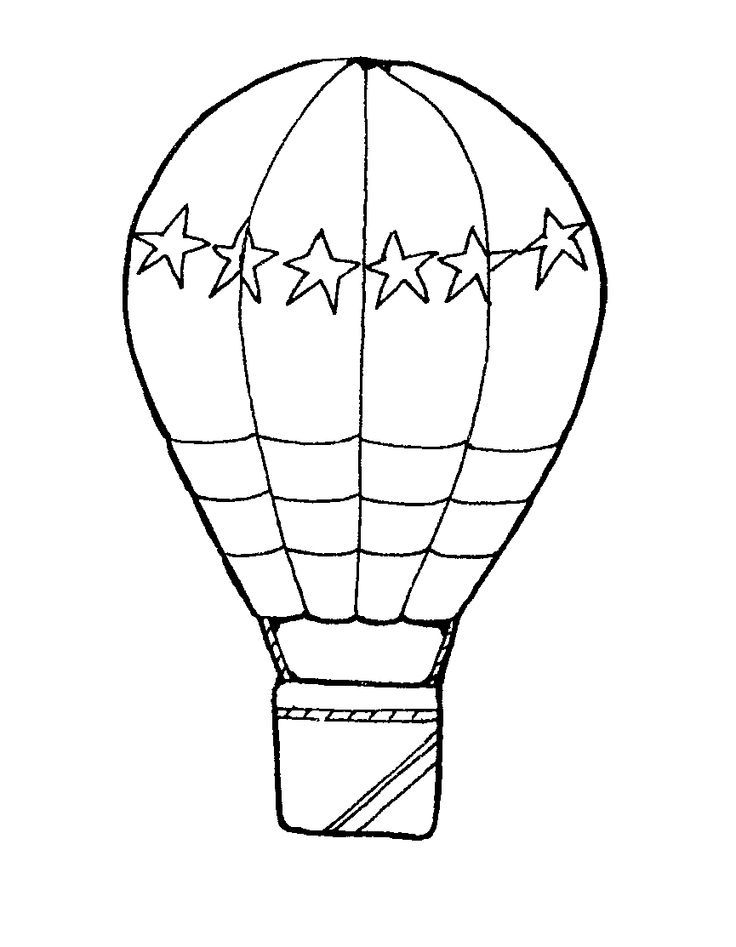 hot air balloon coloring pages - Free Large Images | Denenecek ...