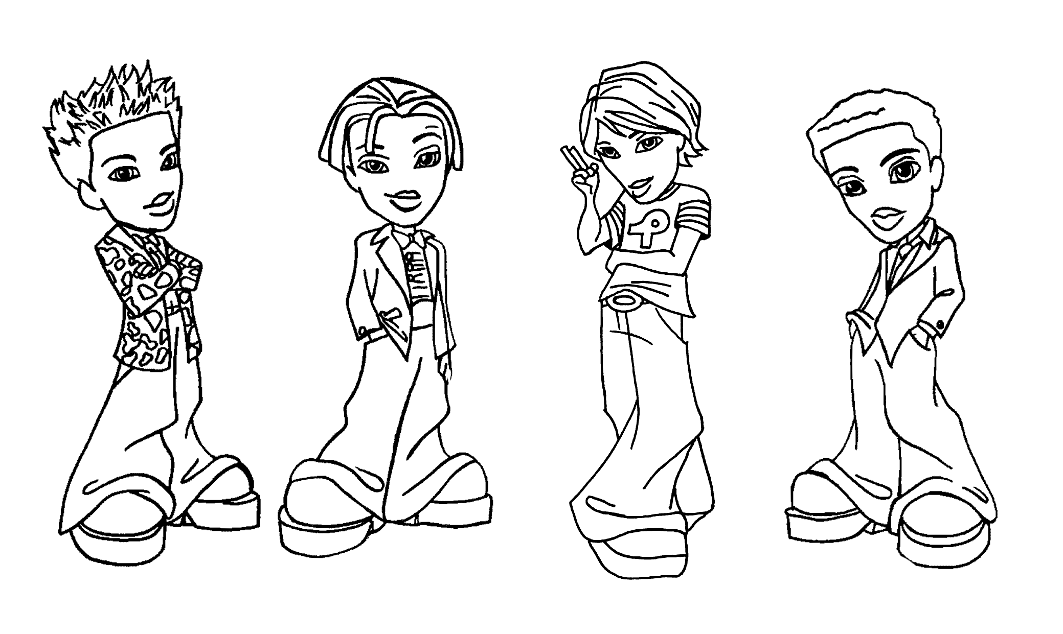 Coloring Pages Of Bratz (20 Pictures) - Colorine.net | 8617