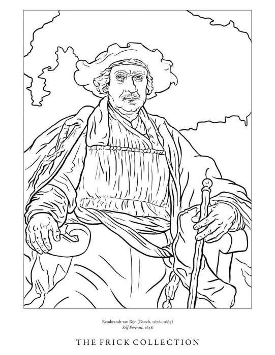 The Frick Collection Coloring Pages ...frick.org