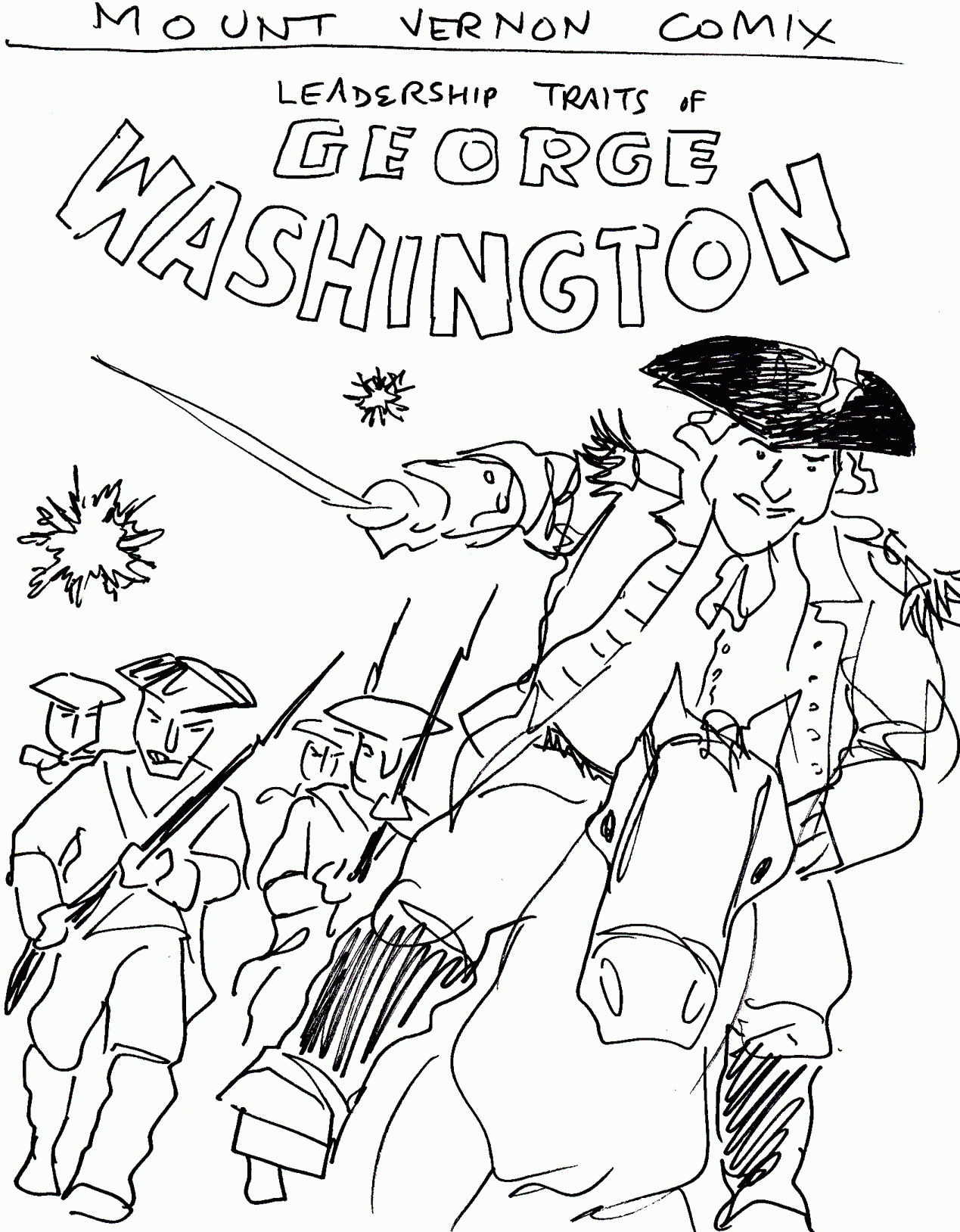 American Revolution Coloring Page - Coloring Home
