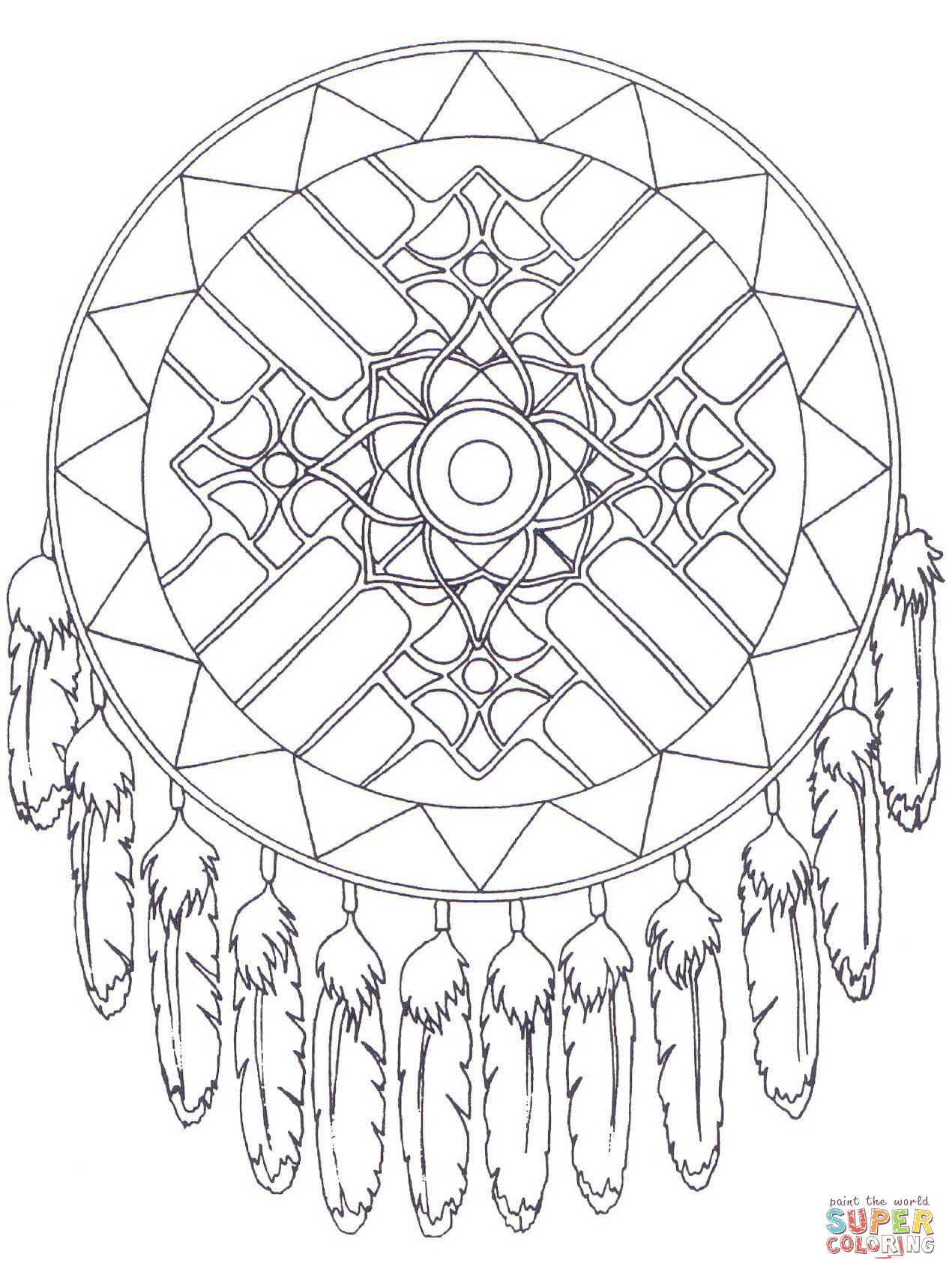 Native American Designs Coloring Pages Printables ...