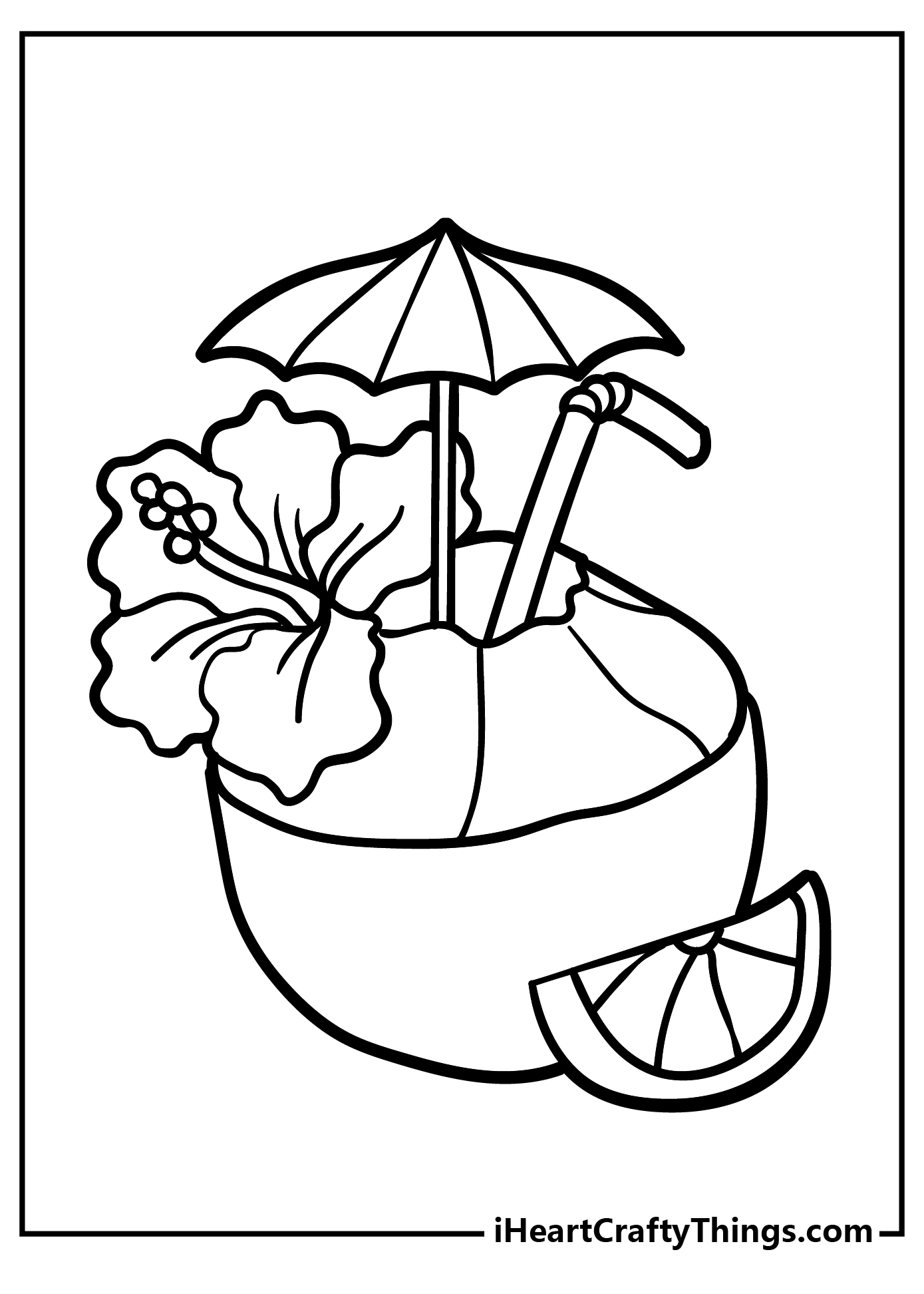 Tropical Coloring Pages (100% Free ...
