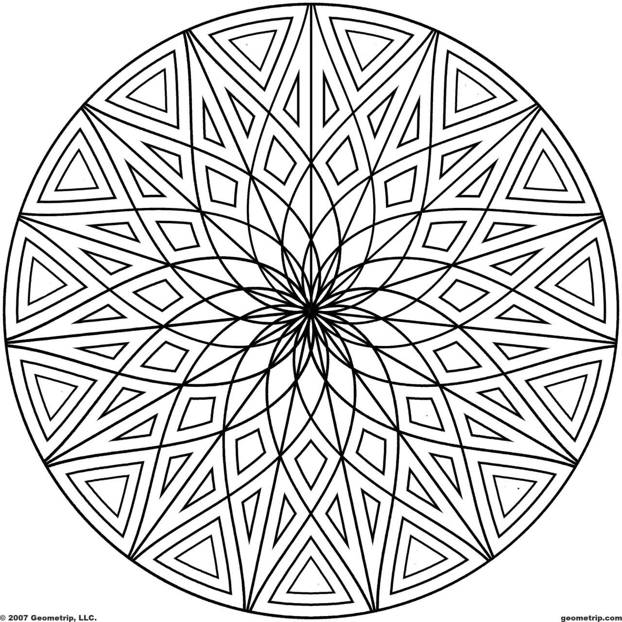 Cool Designs To Color In - Coloring Pages for Kids and for Adults