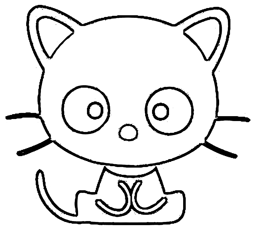 Cute Chococat Coloring Pages - Chococat Coloring Pages - Coloring Pages For  Kids And Adults