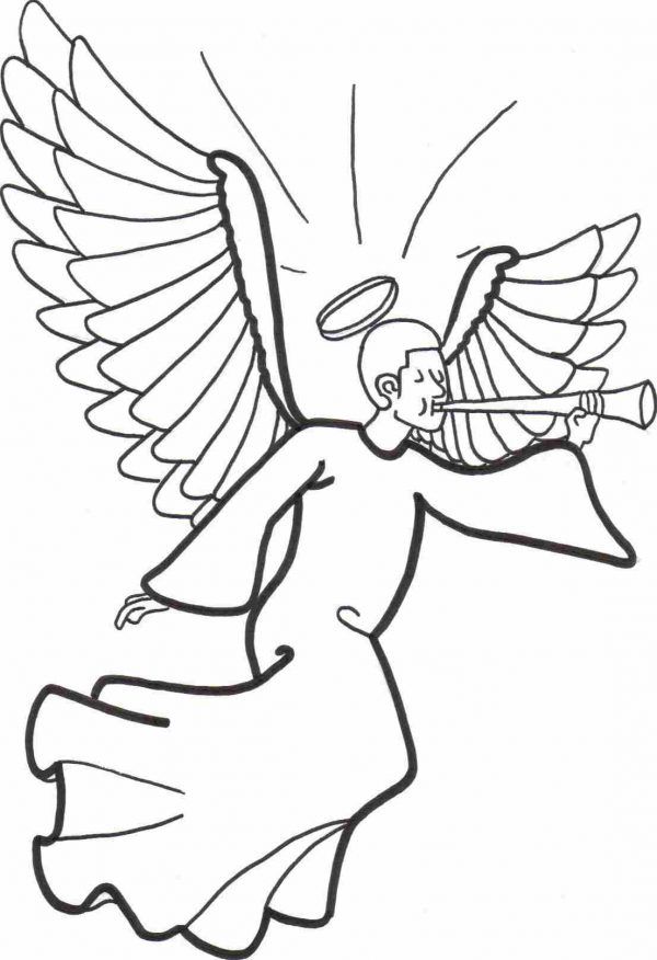 Angels Coloring Pages For Adults Angels Coloring Pages Printable ...