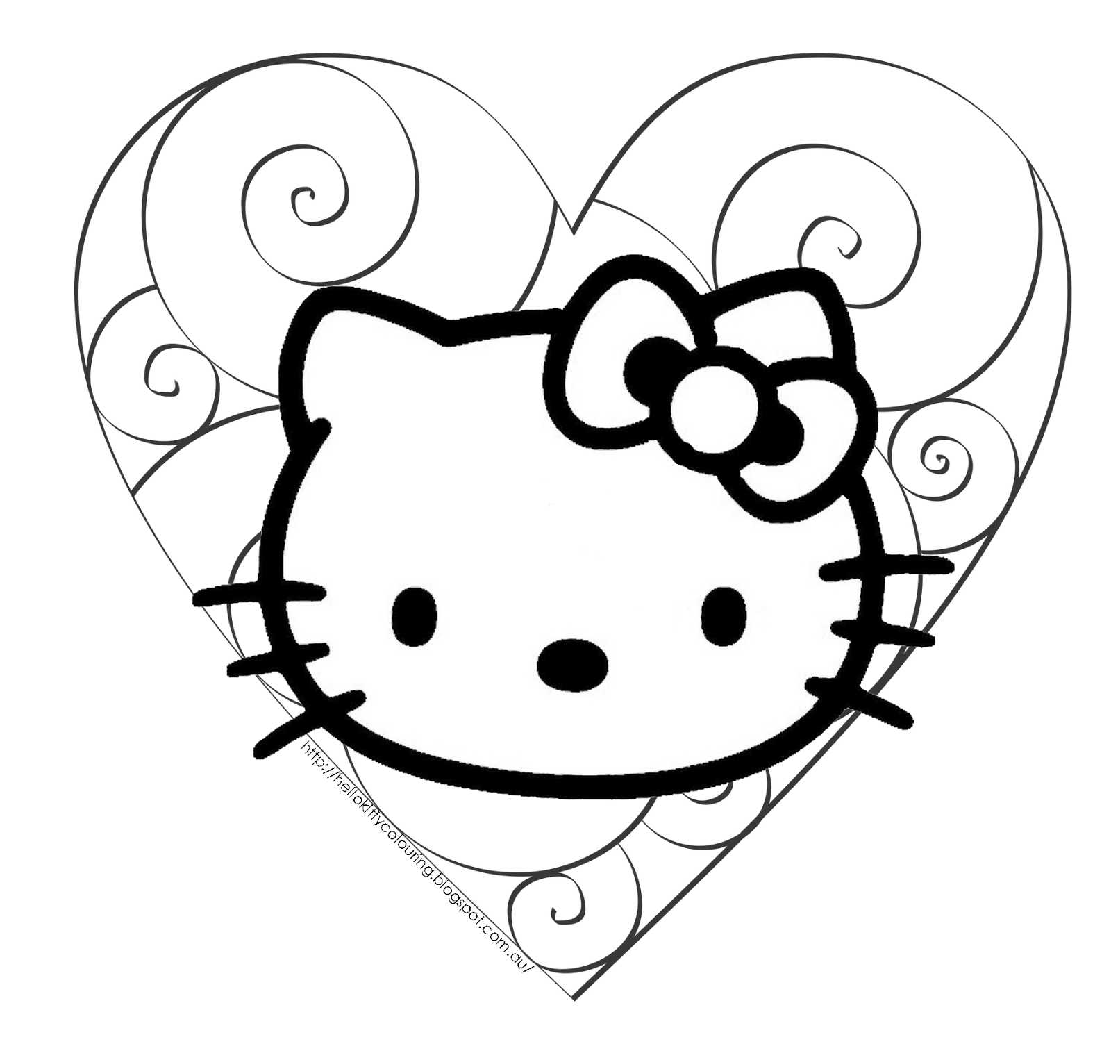 Kitty Cat Colouring Pages Page 2 Baby Coloring Pictures