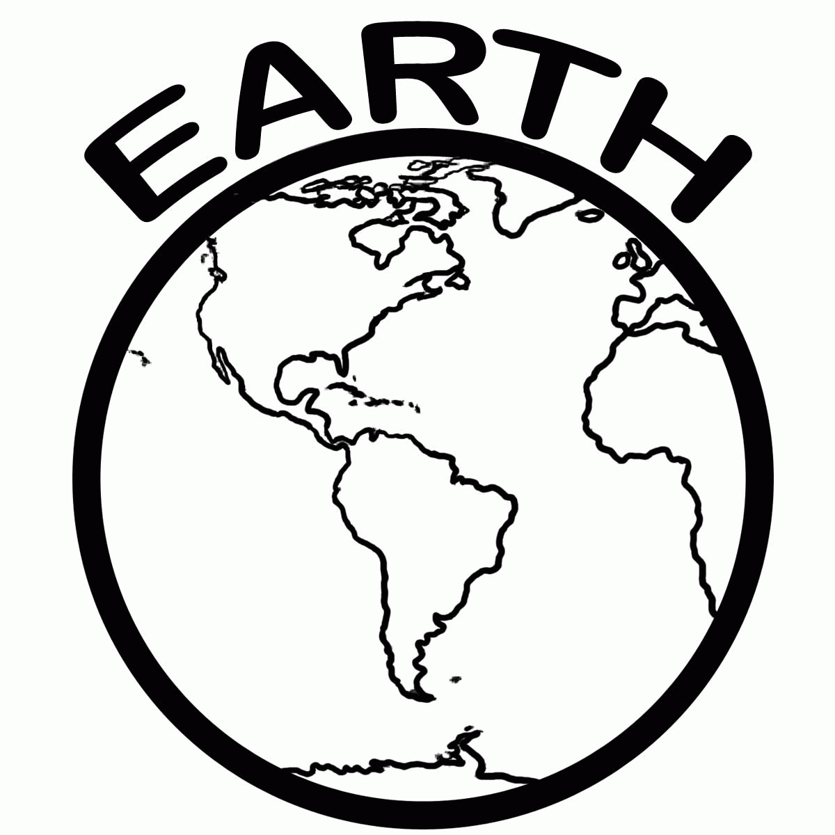 Earth Coloring Pictures Earth Coloring Pages Earth Day