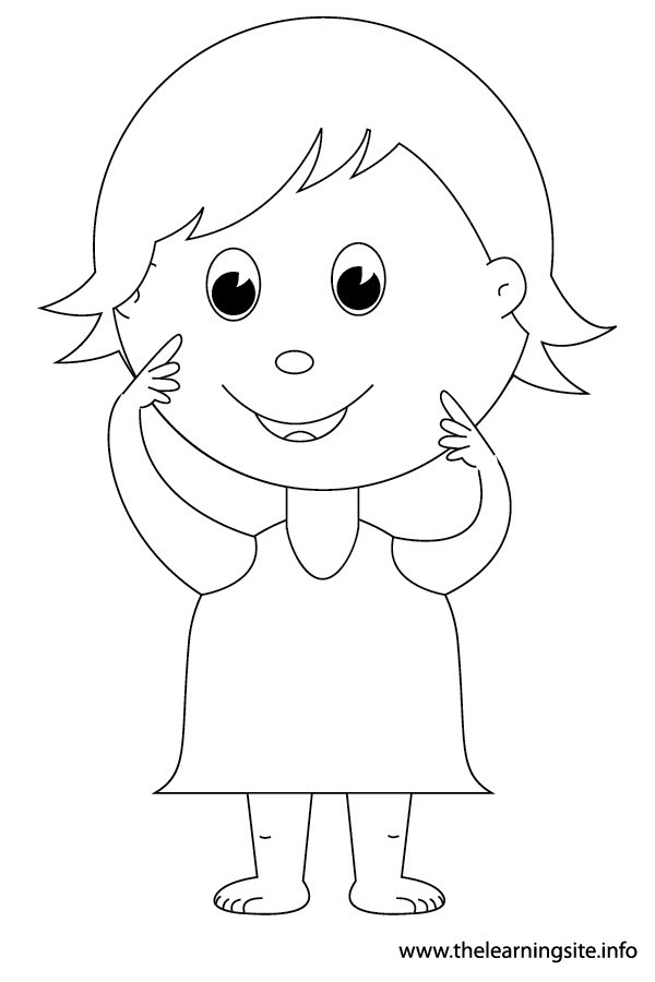 Body Parts Coloring Pages For Kids - Coloring Home