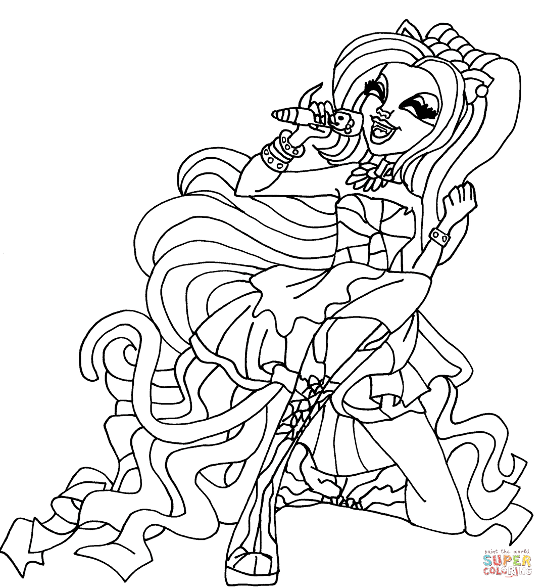 Catty Noir coloring page | Free Printable Coloring Pages