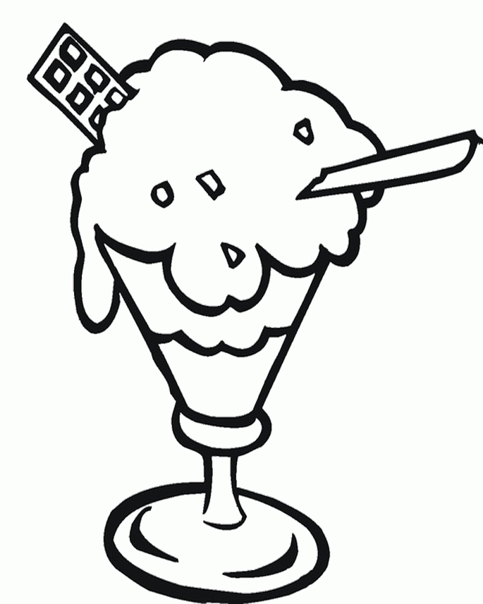 Ice Cream Coloring Pages - Coloring Home