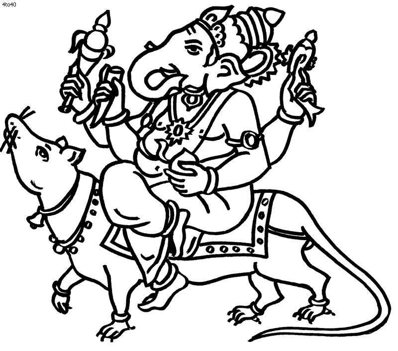 Hindu God Coloring Book, Hindu God Coloring Pages, Hindu God Top 